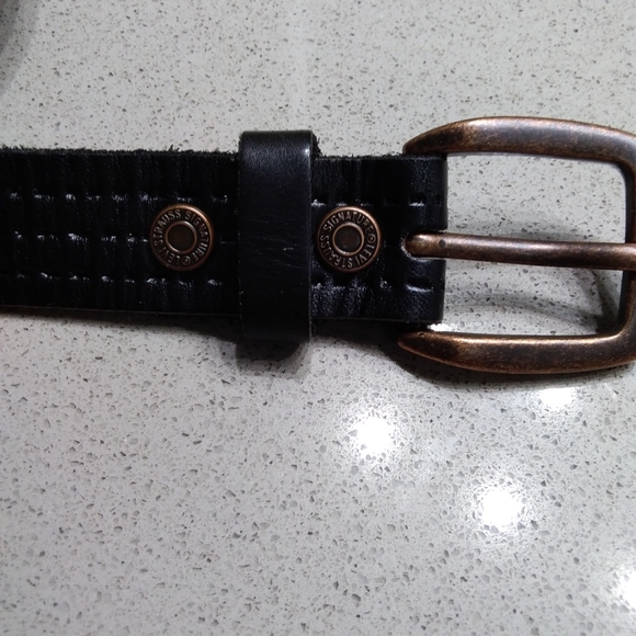 ☀️2xHP☀️Levi Strauss Brand New Leather Belt - Picture 6 of 6